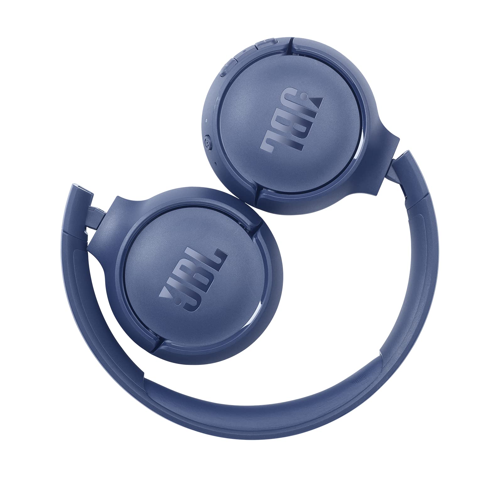 JBL Tune 510BT Wireless On-Ear Headphones, JBL Pure Bass Sound, Bluetooth 5.0, 40 Hours Battery Life, Built-in Microphone - Blue - Image 5