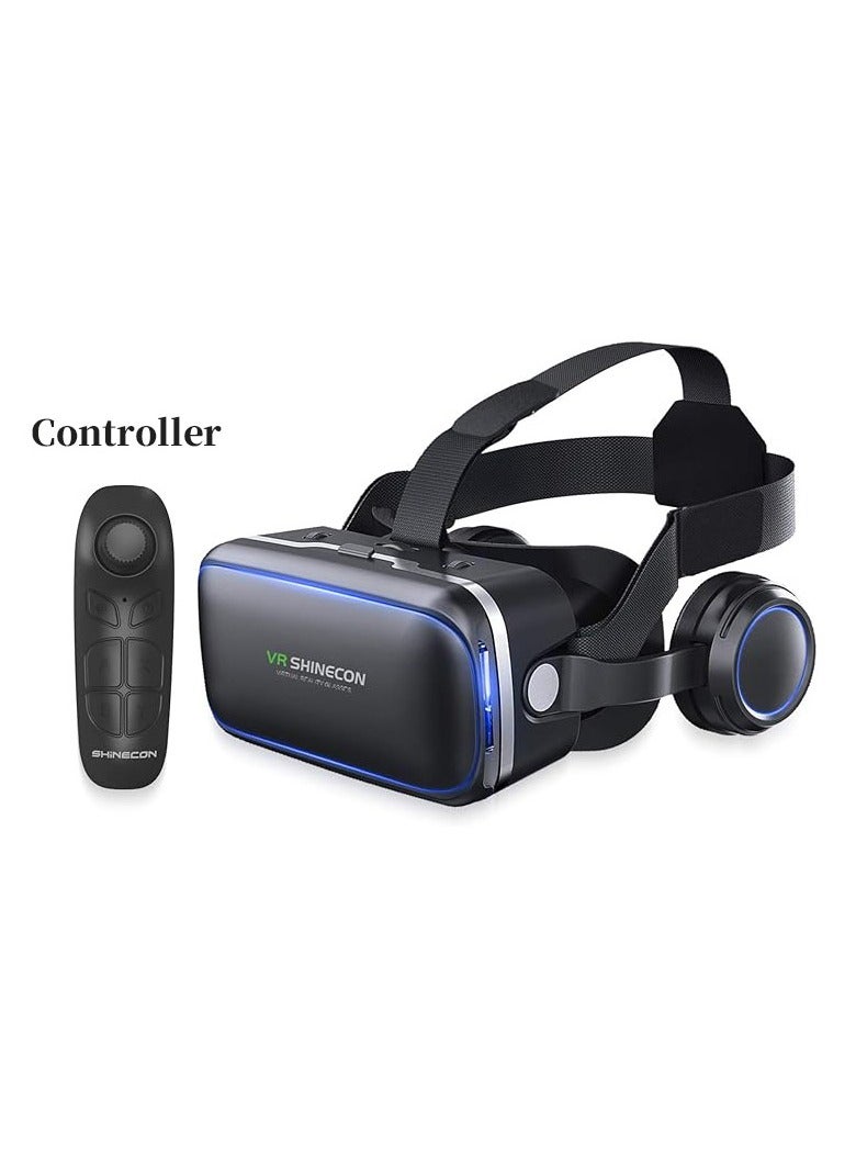 3D VR Box Glasses for Movies & Games with Remote Control - Image 4