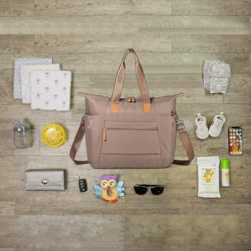 Little Story Zurich Pack and Go Baby Travel Diaper Bag - Beige - Image 2