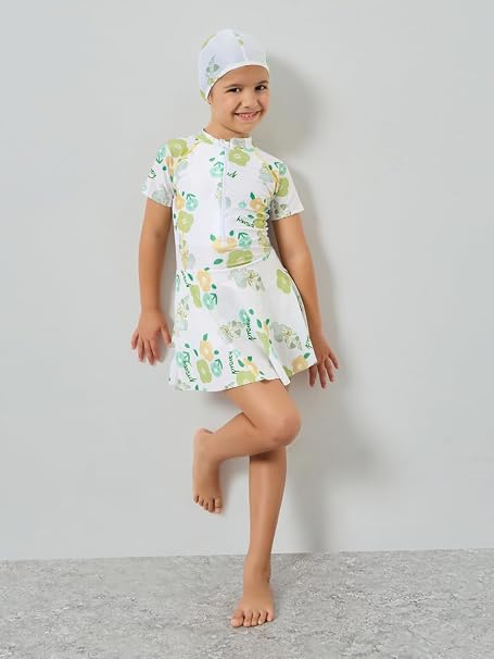 Little Bloom Printed Swimsuit Set - Image 5