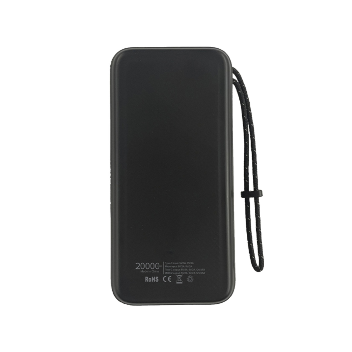 My Candy Fast Charging Power Bank, 20000mAh, Black, ACMYCN20KPB23BLK - Image 2