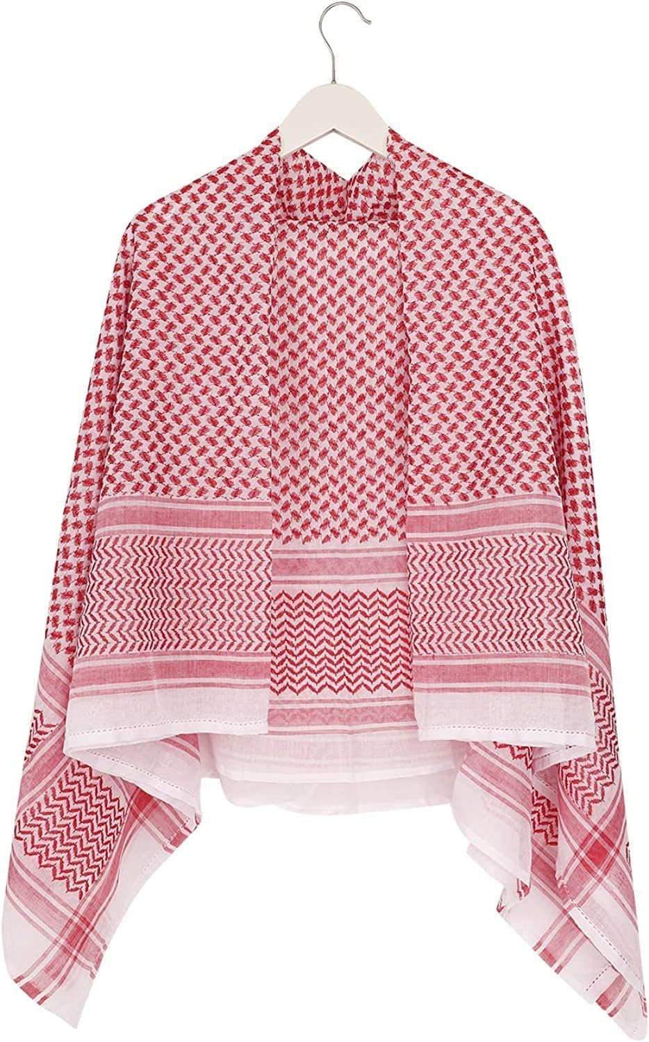 Scarf Shemagh Tactical Desert Keffiyeh Head Neck Scarf White Arab Wrap - Image 5