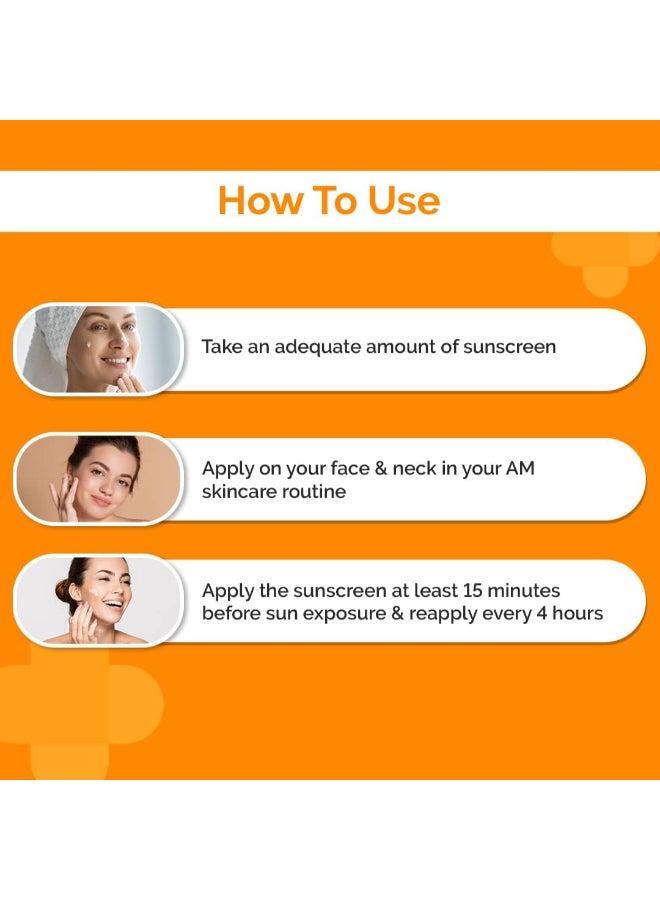 The Derma Co 1% Hyaluronic Sunscreen Aqua Gel SPF 50 PA++++ | Hydrating, Lightweight & Non-Greasy | No White Cast | Broad Spectrum & Blue Light Protection | Clinically Tested - (In-Vivo) | PPD-39 | 80 g - Image 3