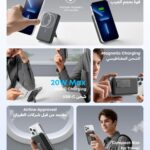 Anker 633 Magnetic Power Bank, 10,000mAh Foldable Magnetic Wireless Portable Charger, Only for iPhone17/17 Air/17 Pro/17 Pro Max, iPhone 16/15/14 Series(Black) - Image 4
