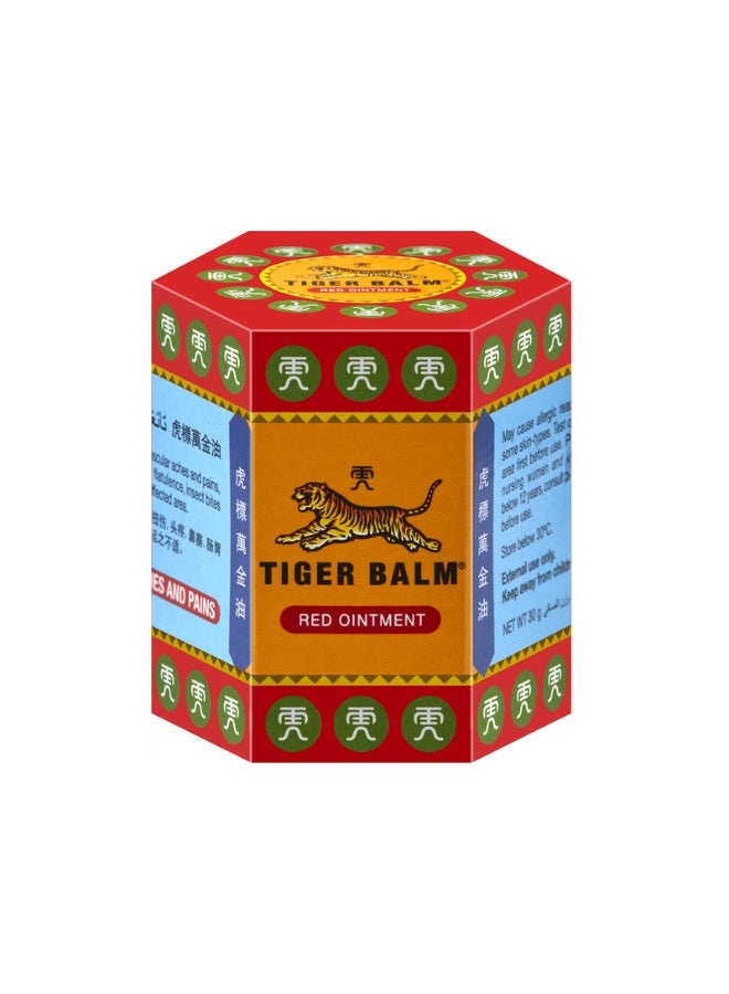 Balm Red Ointment | Warm Relief For Muscle Pains and Itches Due To Insect Bites | Fast Acting Pain-Relief Properties | 30gm - Image 2