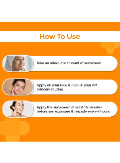 1% Hyaluronic Sunscreen SPF 50 Aqua Gel, PA++++, Lightweight, No white-cast for Broad Spectrum And Blue Light Protection for Oily, Dry, Acne-prone Skin - 80g - Image 3