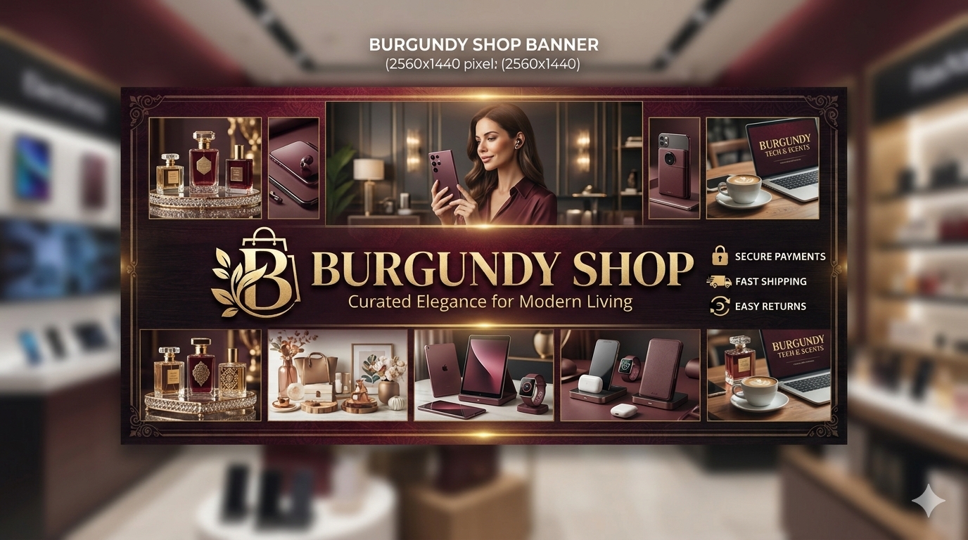 Burgundy shop