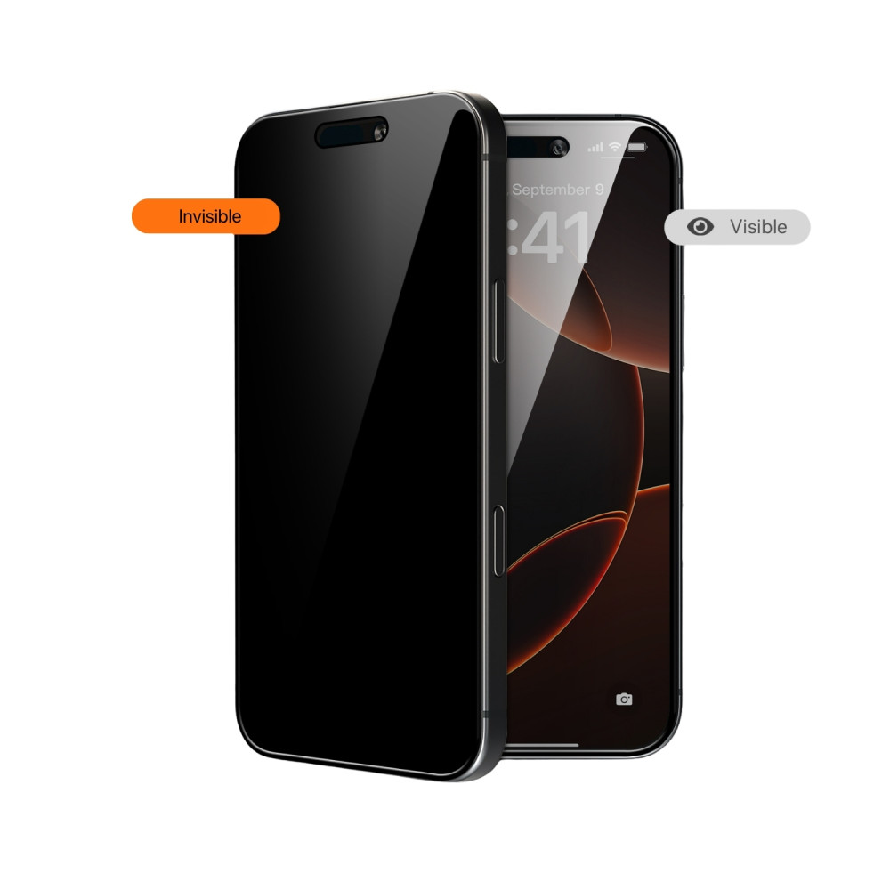 Infinyty Privacy Tempered Glass with Aligner for iPhone 17 Pro Max - PRI005X17 - Image 2