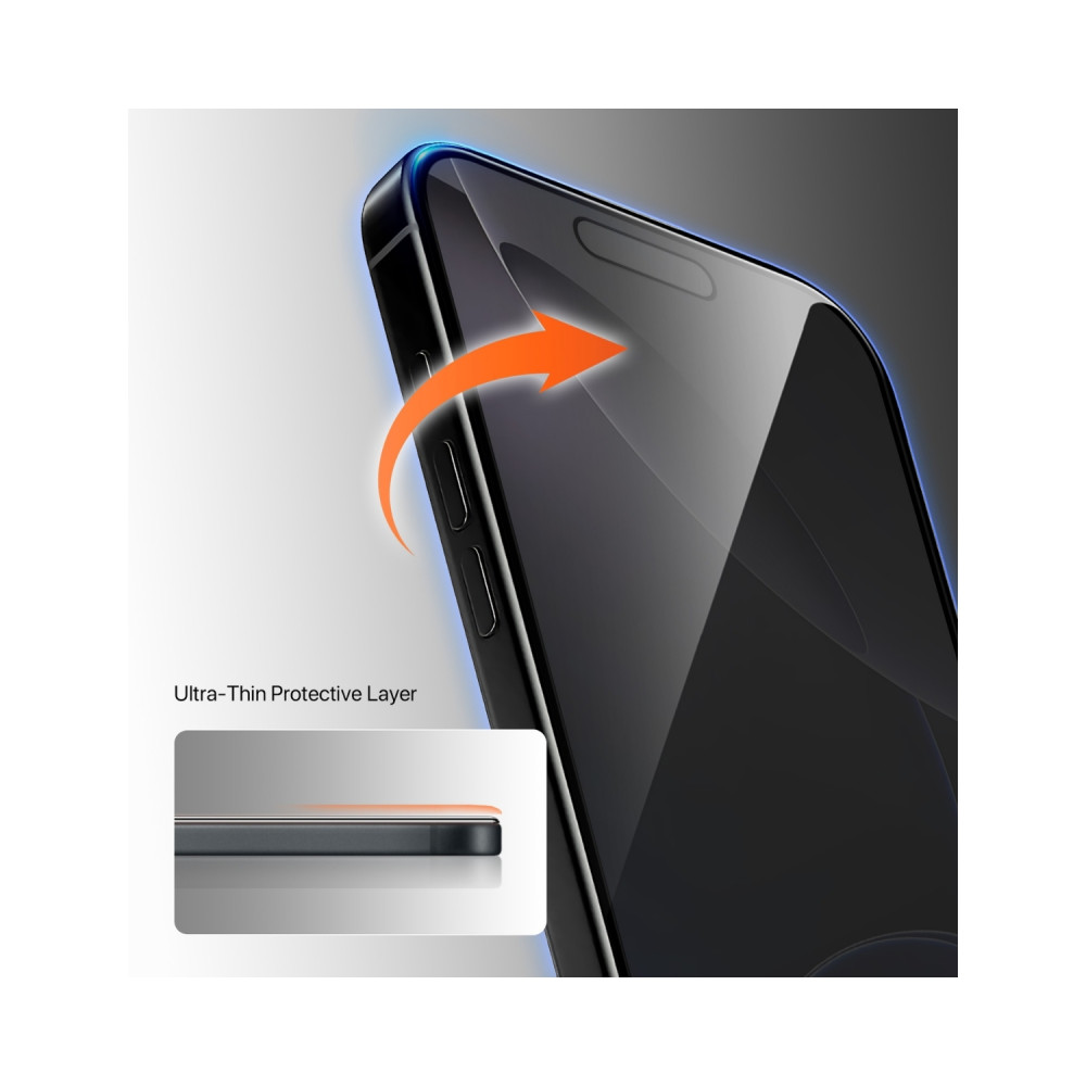 Infinyty Privacy Tempered Glass with Aligner for iPhone 17 Pro Max - PRI005X17 - Image 4