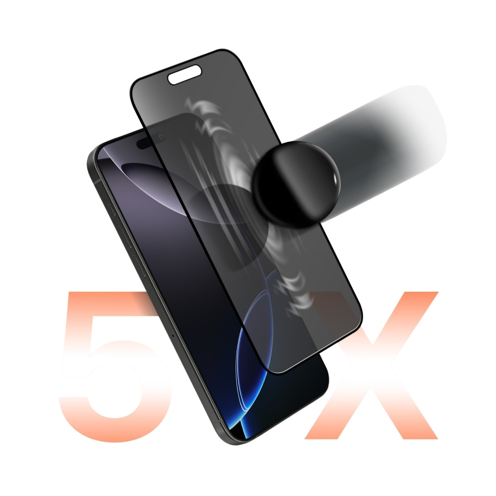 Infinyty Privacy Tempered Glass with Aligner for iPhone 17 Pro Max - PRI005X17 - Image 3