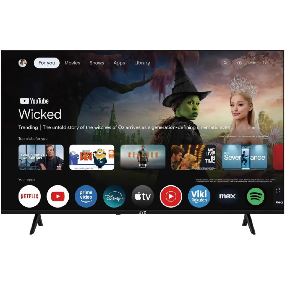 JVC 43 Inch Full HD Google Smart TV with Chromecast Dolby Audio Bluetooth LT-43N5165 - Image 2