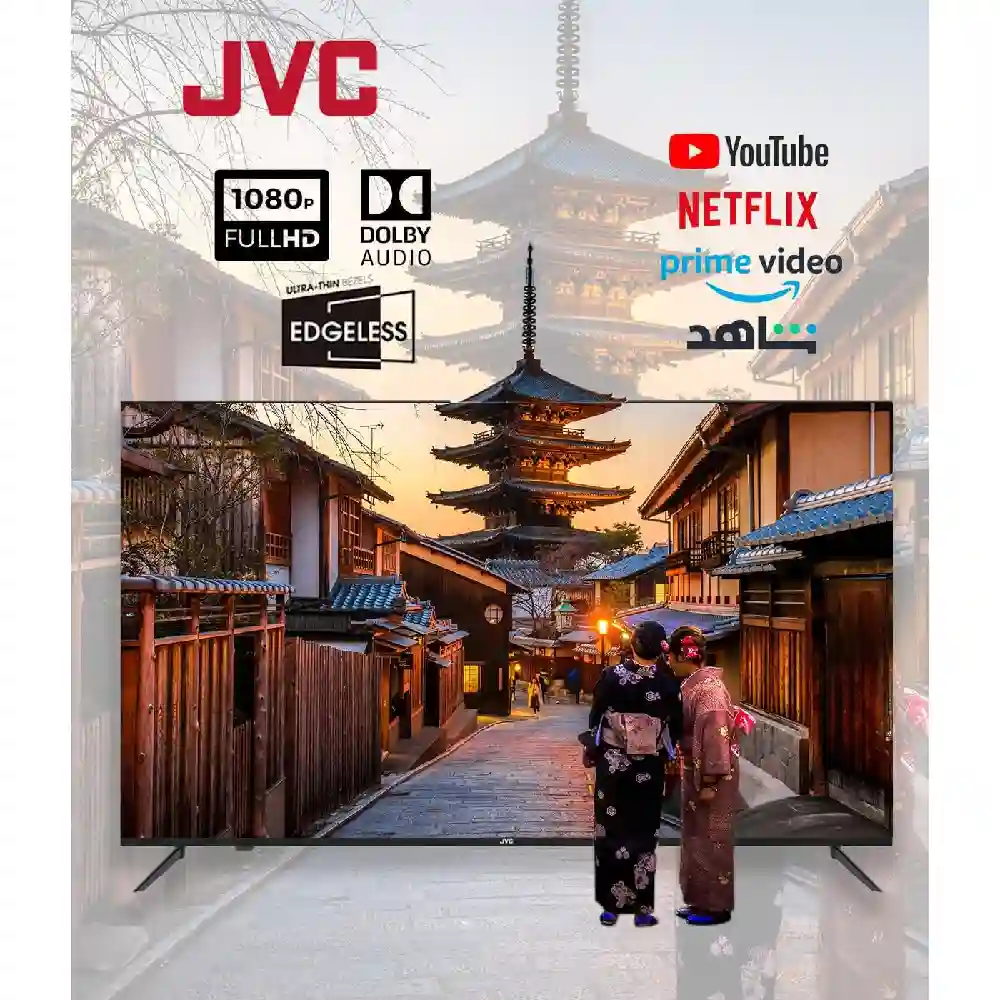 JVC 43 Inch Full HD Google Smart TV with Chromecast Dolby Audio Bluetooth LT-43N5165 - Image 4
