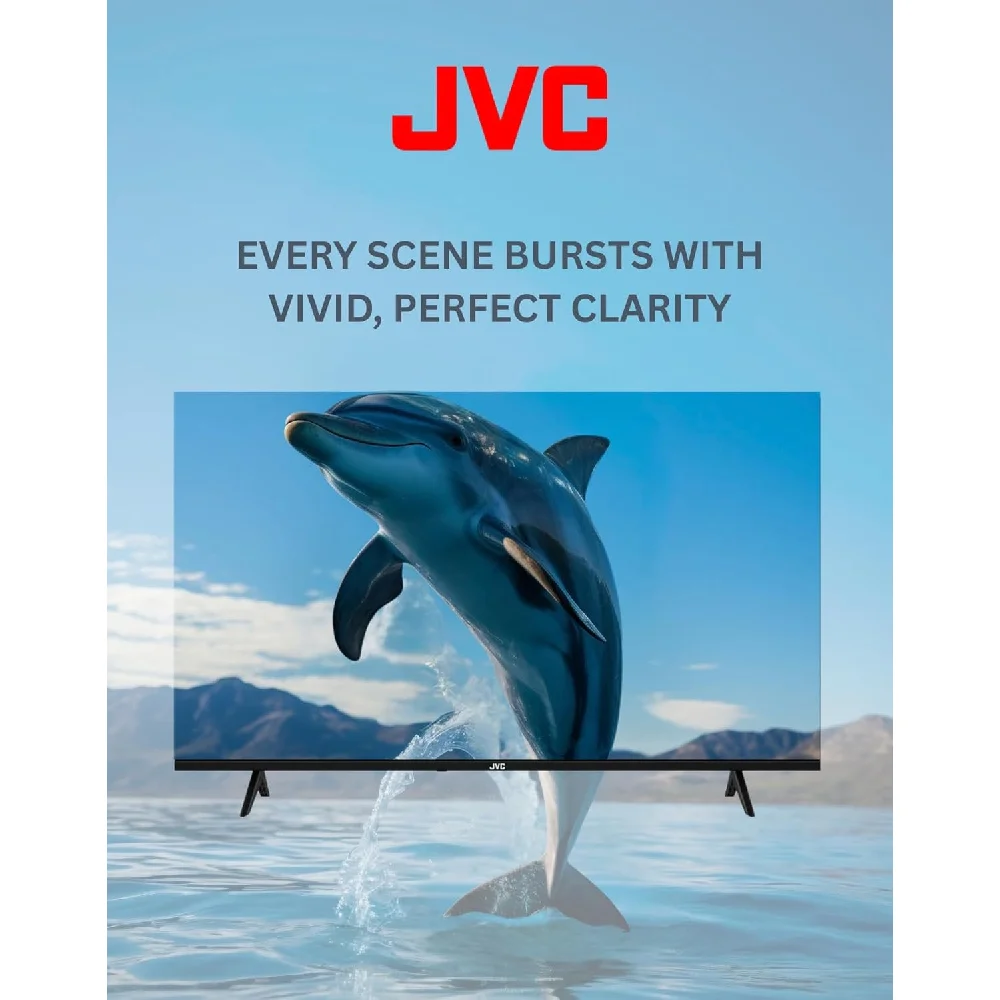 JVC 43 Inch Full HD Google Smart TV with Chromecast Dolby Audio Bluetooth LT-43N5165 - Image 5