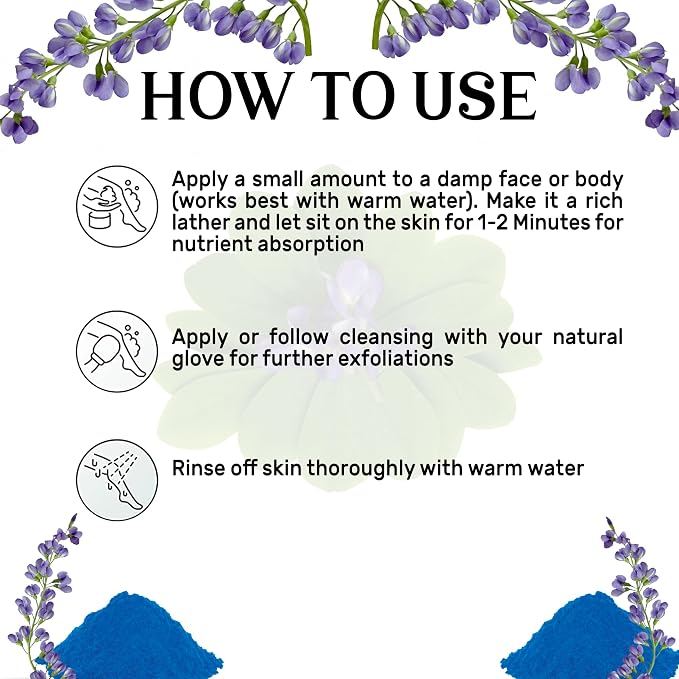 ECOLYTE+ Moroccan Soap Blue Nila 500g – Natural Hammam, All Skin Types, ESMA Certified - Image 5